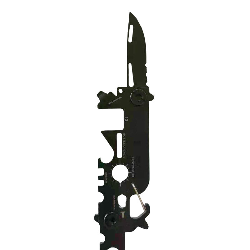 Cross-Border New Arrival 30-in-One Combination Utility Knife Outdoor Camping Survival Tool Folding Portable Portable Tool