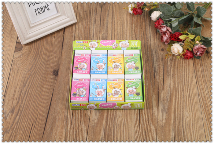 Stationery haoxi sheep eraser 2B special rubber 24PCS box Stationery haoxi sheep eraser 2B special rubber 24PCS box