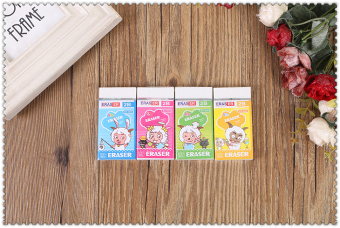 Stationery haoxi sheep eraser 2B special rubber 24PCS box Stationery haoxi sheep eraser 2B special rubber 24PCS box