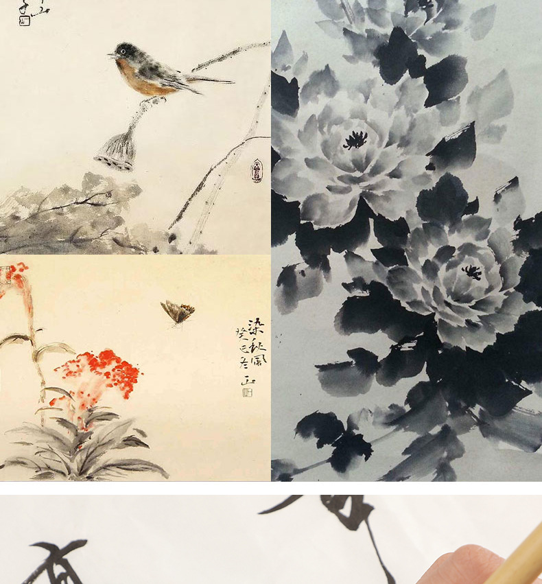 Calligraphy Class Class Writing Brush plus Jianda Baiyun Doubled Both Writing Brush Student Writing Practice Chinese Painting Orchid Bamboo Weasel's Hair Wholesale Calligraphy Class Class Writing Brush plus Jianda Baiyun Doubled Both Writing Brush Student Writing Practice Chinese Painting Orchid Bamboo Weasel's Hair Wholesale