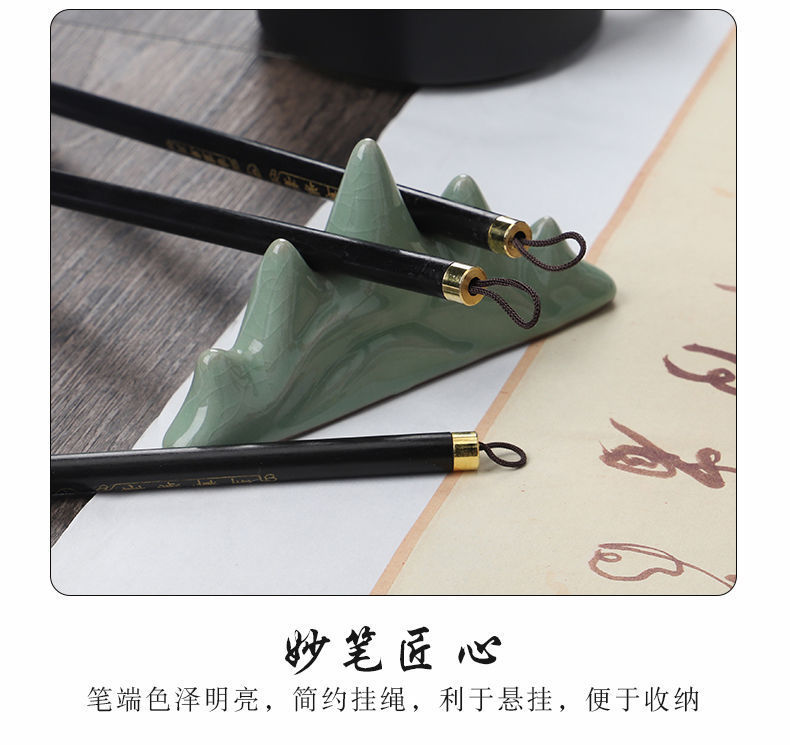 Authentic Pure Chinese Calligraphy Brush Pen Made of Cony Hair Writing Brush Writing Brushes for Regular Script in Large, Medium and Small Characters Calligraphy Set Writing Book Semi-Cursive Script Regular Script Adult Beginners' Writing Brush Authentic Pure Chinese Calligraphy Brush Pen Made of Cony Hair Writing Brush Writing Brushes for Regular Script in Large, Medium and Small Characters Calligraphy Set Writing Book Semi-Cursive Script Regular Script Adult Beginners' Writing Brush