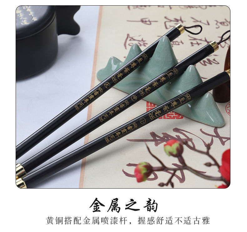 Authentic Pure Chinese Calligraphy Brush Pen Made of Cony Hair Writing Brush Writing Brushes for Regular Script in Large, Medium and Small Characters Calligraphy Set Writing Book Semi-Cursive Script Regular Script Adult Beginners' Writing Brush Authentic Pure Chinese Calligraphy Brush Pen Made of Cony Hair Writing Brush Writing Brushes for Regular Script in Large, Medium and Small Characters Calligraphy Set Writing Book Semi-Cursive Script Regular Script Adult Beginners' Writing Brush