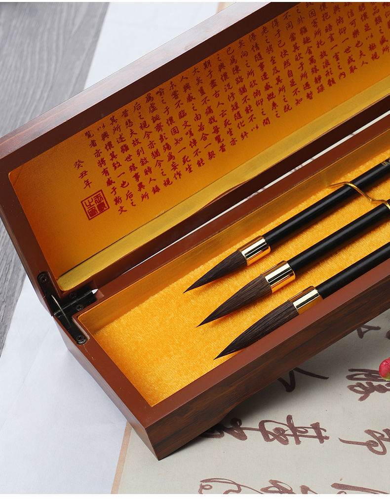 Authentic Pure Chinese Calligraphy Brush Pen Made of Cony Hair Writing Brush Writing Brushes for Regular Script in Large, Medium and Small Characters Calligraphy Set Writing Book Semi-Cursive Script Regular Script Adult Beginners' Writing Brush Authentic Pure Chinese Calligraphy Brush Pen Made of Cony Hair Writing Brush Writing Brushes for Regular Script in Large, Medium and Small Characters Calligraphy Set Writing Book Semi-Cursive Script Regular Script Adult Beginners' Writing Brush