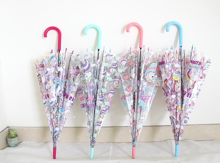 Transparent umbrella side umbrella, straight umbrella, umbrella, Transparent umbrella, Advertising umbrella, three-fold umbrella, children&#039;s umbrella