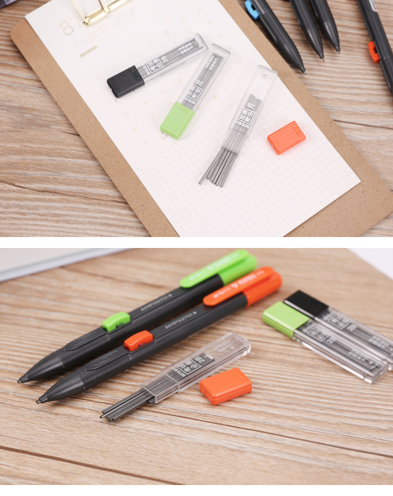 Stationery Authentic 2B Propelling Pencil AMP33701 Computer Answer Filling Lead Exam Recommended ASL36201 Pencil Leads Stationery Authentic 2B Propelling Pencil AMP33701 Computer Answer Filling Lead Exam Recommended ASL36201 Pencil Leads