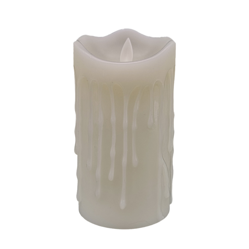Customized Bevel Tears Led Simulation Luminous Electronic Candle Swing Creative Smokeless Electronic Candle Candle