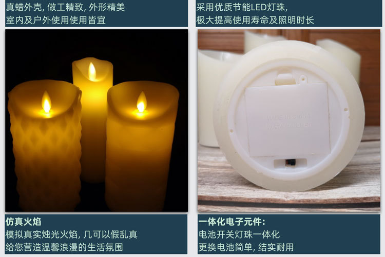 Customized Bevel Tears Led Simulation Luminous Electronic Candle Swing Creative Smokeless Electronic Candle Candle Customized Bevel Tears Led Simulation Luminous Electronic Candle Swing Creative Smokeless Electronic Candle Candle