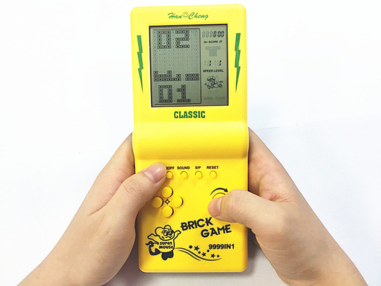 Factory New Large Screen Game Machine Nostalgic Classic Black and White Electronic Handheld Game Machine