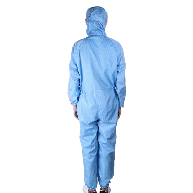 [Spot] ESD Coat Dust-Proof Purification Protective Clothing Electronic Food Factory Dust-Free Clean Static-Free Coverall