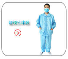 [Spot] ESD Coat Dust-Proof Purification Protective Clothing Electronic Food Factory Dust-Free Clean Static-Free Coverall