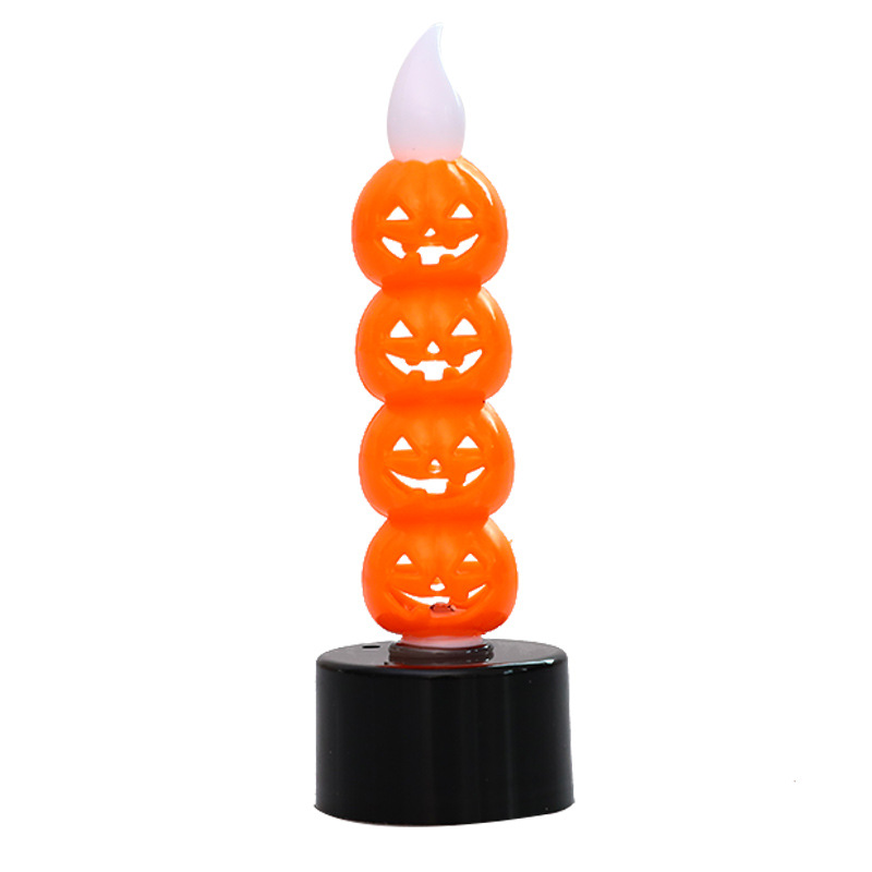 Wholesale cross-border Halloween candles skeleton candles pumpkin candles Halloween gifts props electronic candles