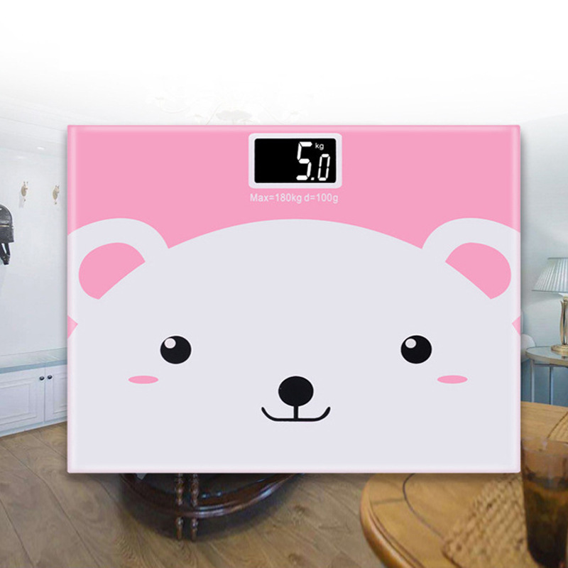 Weight Scale Smart Electronic Scale Body Scale Precision Mini Electronic Scale Printable Logo Gift Customization