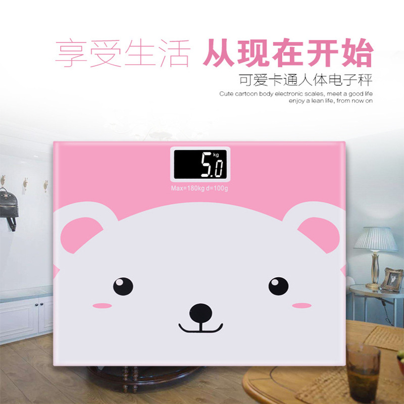 Weight Scale Smart Electronic Scale Body Scale Precision Mini Electronic Scale Printable Logo Gift Customization Weight Scale Smart Electronic Scale Body Scale Precision Mini Electronic Scale Printable Logo Gift Customization