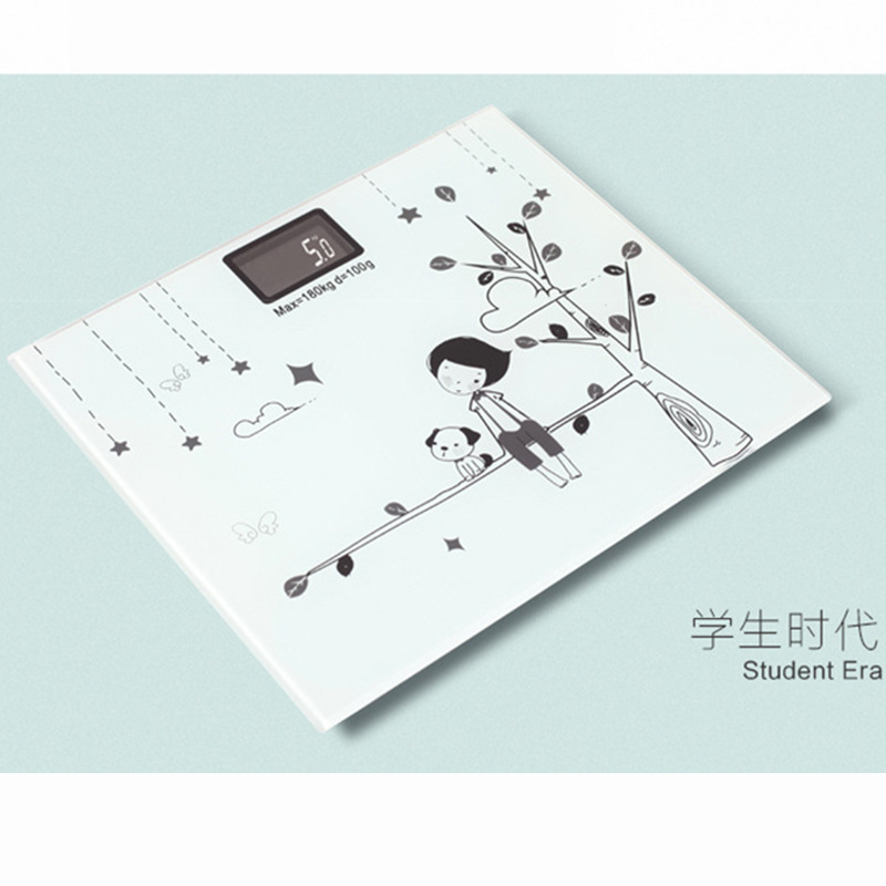 Weight Scale Smart Electronic Scale Body Scale Precision Mini Electronic Scale Printable Logo Gift Customization Weight Scale Smart Electronic Scale Body Scale Precision Mini Electronic Scale Printable Logo Gift Customization