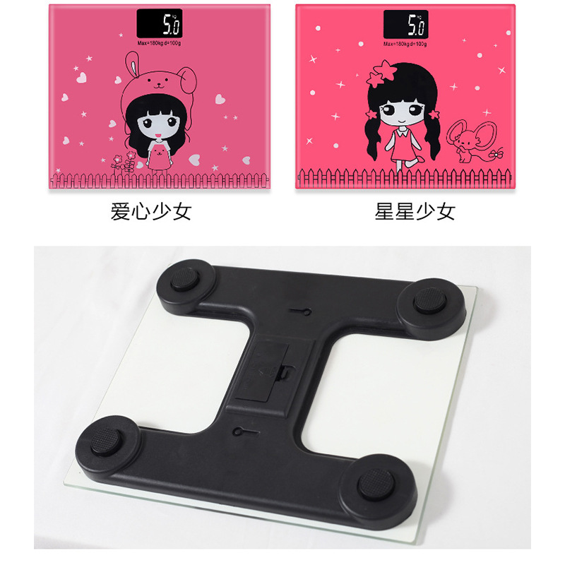 Weight Scale Smart Electronic Scale Body Scale Precision Mini Electronic Scale Printable Logo Gift Customization Weight Scale Smart Electronic Scale Body Scale Precision Mini Electronic Scale Printable Logo Gift Customization