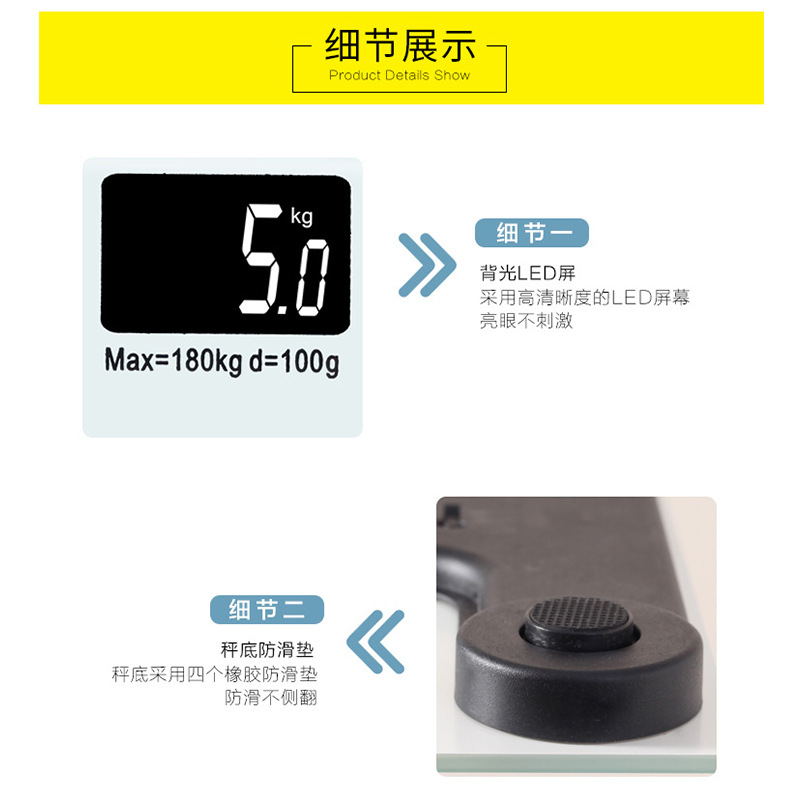 Weight Scale Smart Electronic Scale Body Scale Precision Mini Electronic Scale Printable Logo Gift Customization Weight Scale Smart Electronic Scale Body Scale Precision Mini Electronic Scale Printable Logo Gift Customization