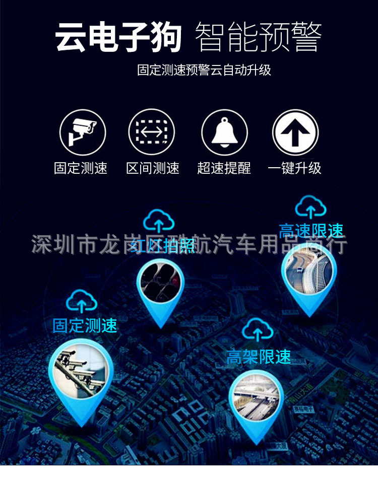 7-Inch Android Navigation Recorder Electronic Dog All-in-One Vehicle GPS WiFi Automatic AMAP Truck Map 7-Inch Android Navigation Recorder Electronic Dog All-in-One Vehicle GPS WiFi Automatic AMAP Truck Map