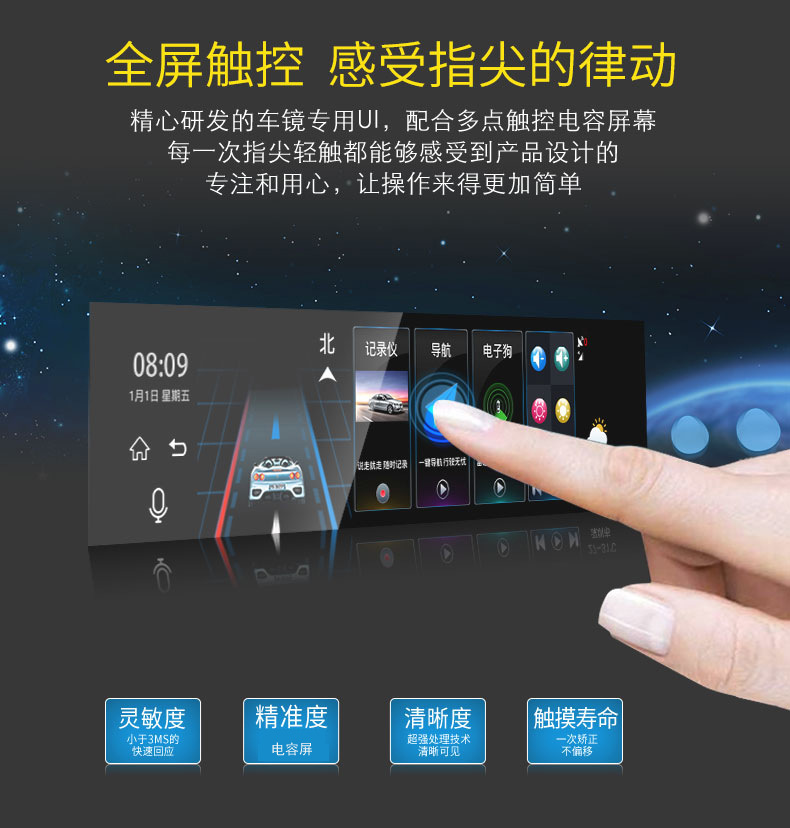360 Degrees 10 Inches Streaming Media Special Cloud Mirror Rearview Mirror Tachograph Reversing Image Electronic Dog 360 Degrees 10 Inches Streaming Media Special Cloud Mirror Rearview Mirror Tachograph Reversing Image Electronic Dog