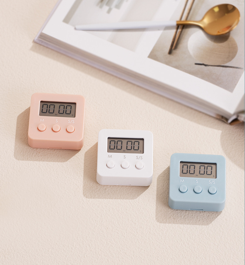 Student Children&#039;s Postgraduate Entrance Examination Learning Time Manager Kitchen Reminder Mini Cute Electronic Timer