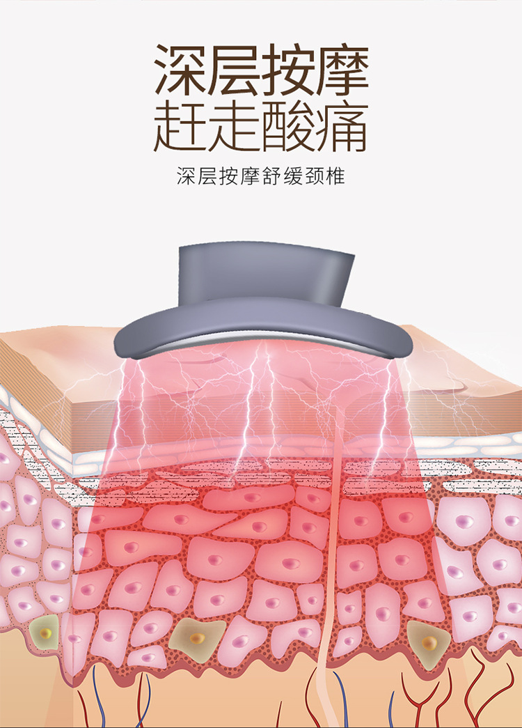 CrossBorder Wish HotSelling English SixHead Neck Protector Intelligent Electronic Pulse Shoulder and Neck Protector CrossBorder Wish HotSelling English SixHead Neck Protector Intelligent Electronic Pulse Shoulder and Neck Protector