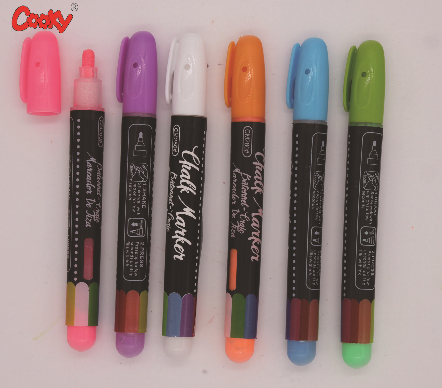 280 straight liquid chalk lamp board pen clean board pen