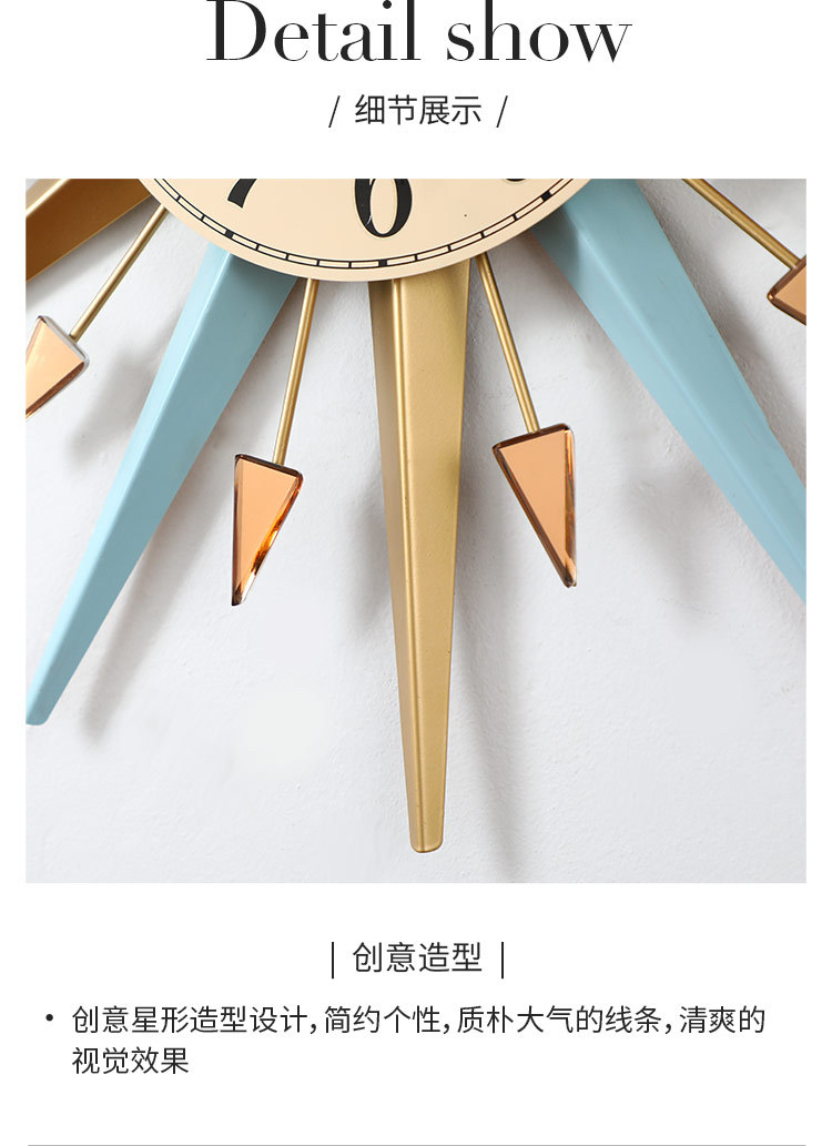 Wholesale Household Wall Clock Simple Nordic Light Luxury Wall Hanging Decoration Clock European Simple Mute Cross-Border Decorative Creative Clock Wholesale Household Wall Clock Simple Nordic Light Luxury Wall Hanging Decoration Clock European Simple Mute Cross-Border Decorative Creative Clock