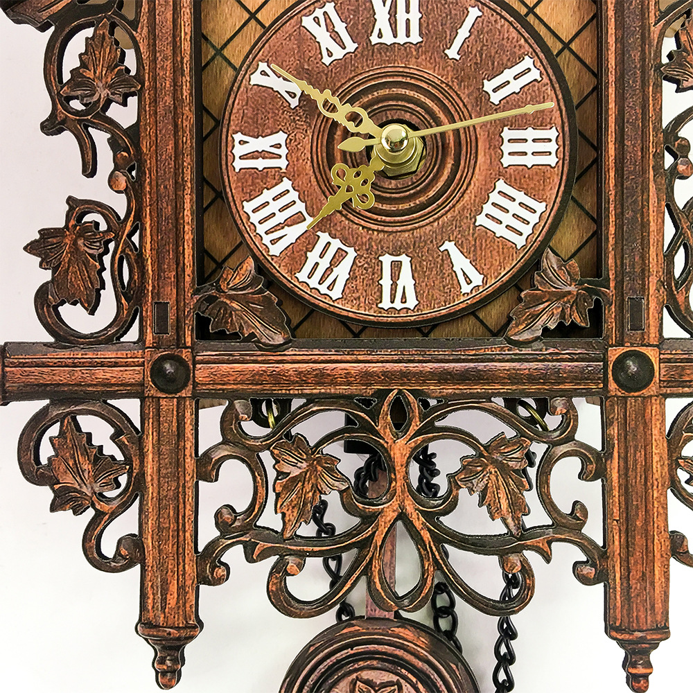 Cuckoo Wall Clock Clock Cross-Border Hot Selling Gullet Clock Home Decoration Cuckoo Wall Clock Clock Cross-Border Hot Selling Gullet Clock Home Decoration