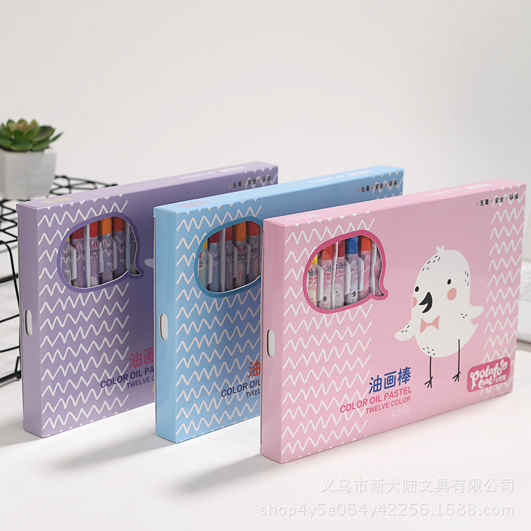 Manufacturers Can Customize Crayon Children&#039;s Oil Pastel Art Supplies Kindergarten Creative Gifts Baby Graffiti Pen Chalk