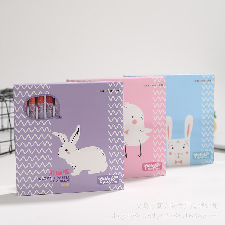 Manufacturers Can Customize Crayon Children&#039;s Oil Pastel Art Supplies Kindergarten Creative Gifts Baby Graffiti Pen Chalk