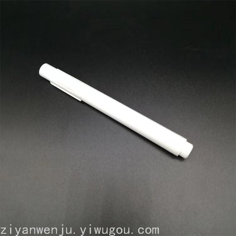 Cross-Border Whiteboard Marker Erasable Blackboard Pen Logo-Free White Liquid Chalk Water-Based Dust-Free Chalk