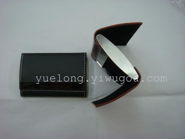 Double business card case
