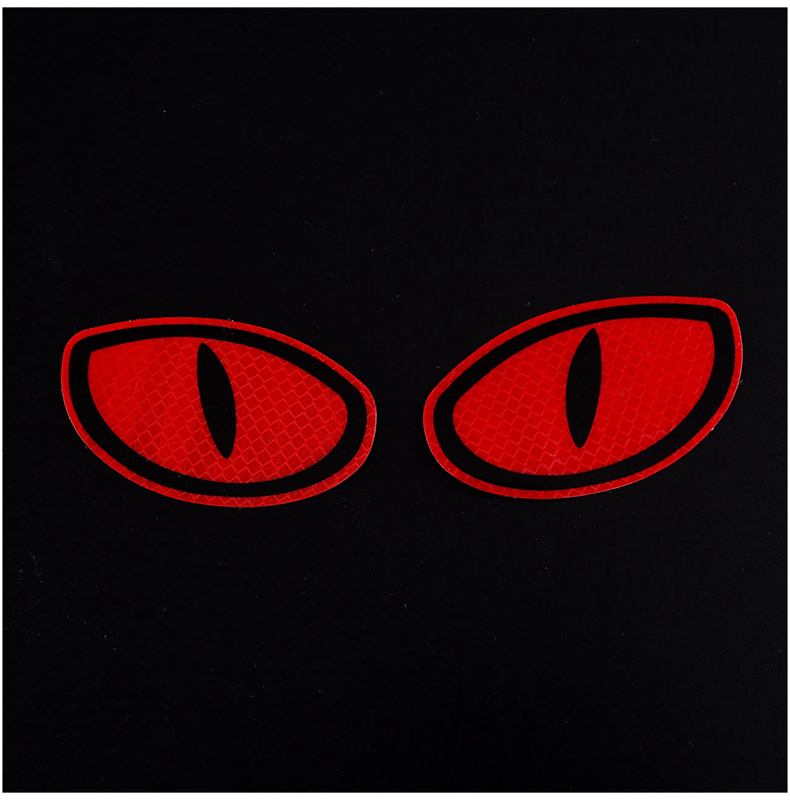 Eyes Reflective Sticker Electric Car Motorcycle Front Cover Both Sides Car Body Decoration Bumper Stickers Paper Bumper Stickers Reflective Film Eyes Reflective Sticker Electric Car Motorcycle Front Cover Both Sides Car Body Decoration Bumper Stickers Paper Bumper Stickers Reflective Film