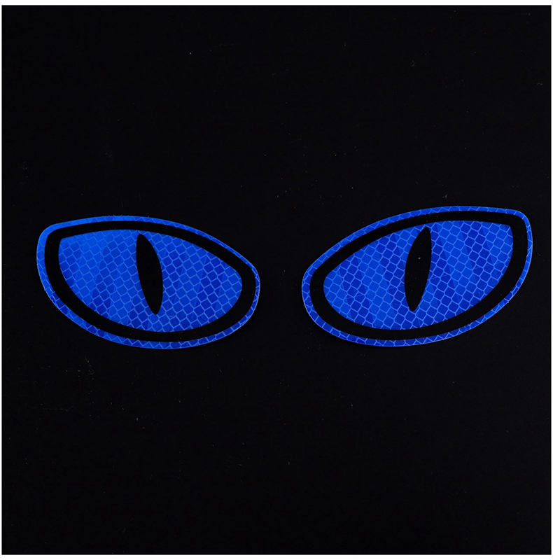 Eyes Reflective Sticker Electric Car Motorcycle Front Cover Both Sides Car Body Decoration Bumper Stickers Paper Bumper Stickers Reflective Film Eyes Reflective Sticker Electric Car Motorcycle Front Cover Both Sides Car Body Decoration Bumper Stickers Paper Bumper Stickers Reflective Film