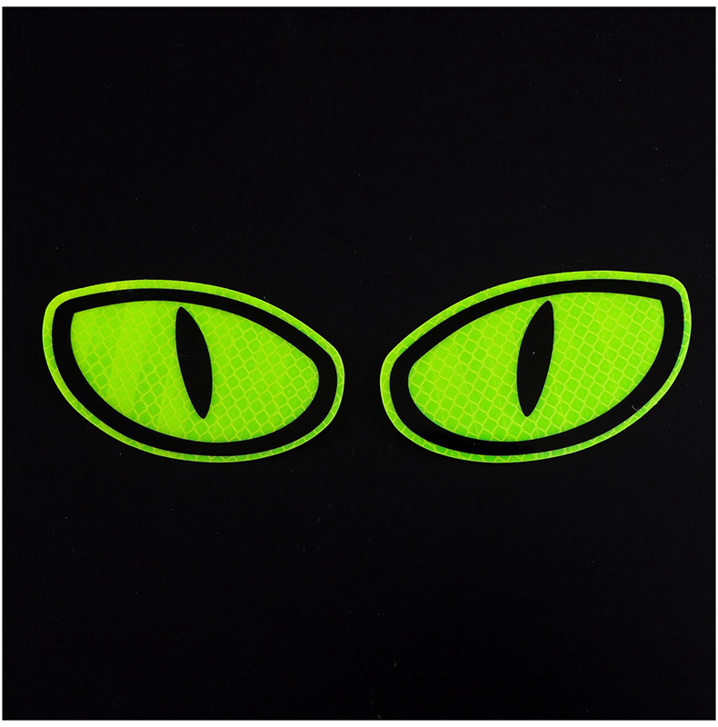 Eyes Reflective Sticker Electric Car Motorcycle Front Cover Both Sides Car Body Decoration Bumper Stickers Paper Bumper Stickers Reflective Film Eyes Reflective Sticker Electric Car Motorcycle Front Cover Both Sides Car Body Decoration Bumper Stickers Paper Bumper Stickers Reflective Film