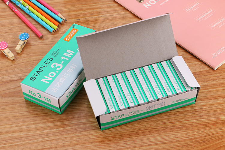 High Quality No. 12 Staple Standard Model Office Binding Stitching Needle 24/6 Stapler Dedicated 1000 Pieces Boxed High Quality No. 12 Staple Standard Model Office Binding Stitching Needle 24/6 Stapler Dedicated 1000 Pieces Boxed