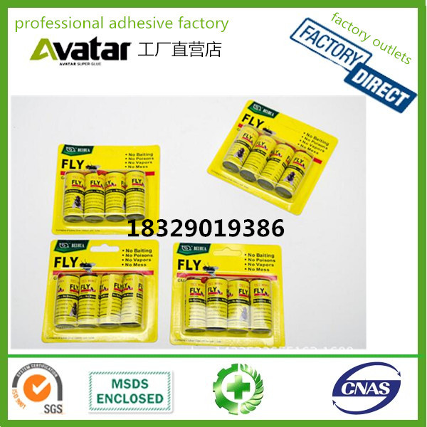 OEM OEM Factory direct supply blue fly glue ribon paper With Strong Sticky Glue OEM OEM Factory direct supply blue fly glue ribon paper With Strong Sticky Glue