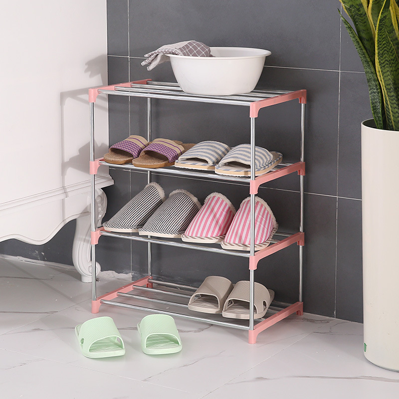 Factory Direct Sales Simple Shoe Rack Assembly Economical Shoe Cabinet Space-Saving Shoe Rack Household Bedroom Shoe Storage Rack