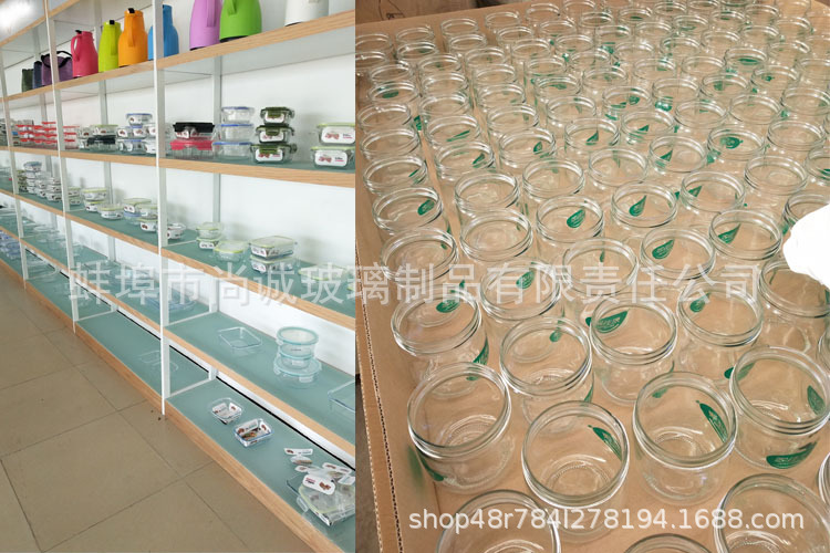 Glass Fresh Bowl Fresh-Keeping Lunch Box Set Home Instant Noodle Bowl Bento Box Salad Bowl Match Sets Gift Wholesale