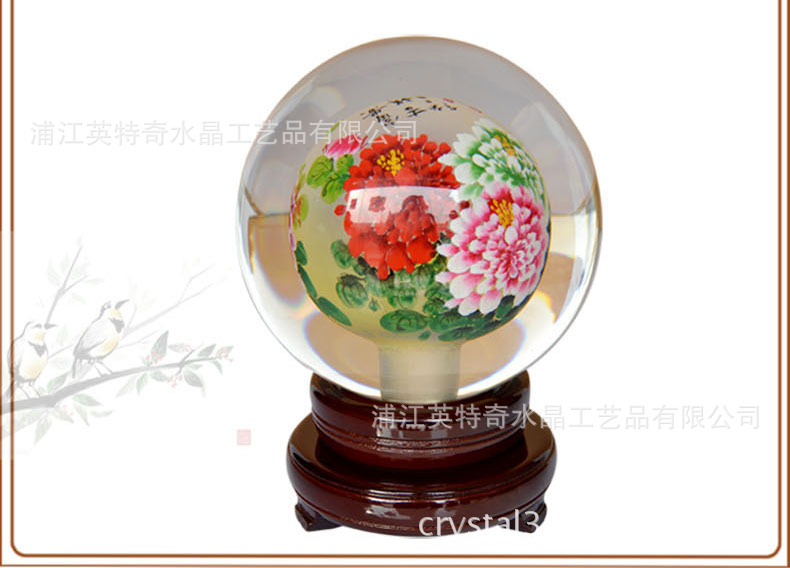Creative interior crystal ball crafts fashion wedding gift office new residence Creative decoration decoration Creative interior crystal ball crafts fashion wedding gift office new residence Creative decoration decoration