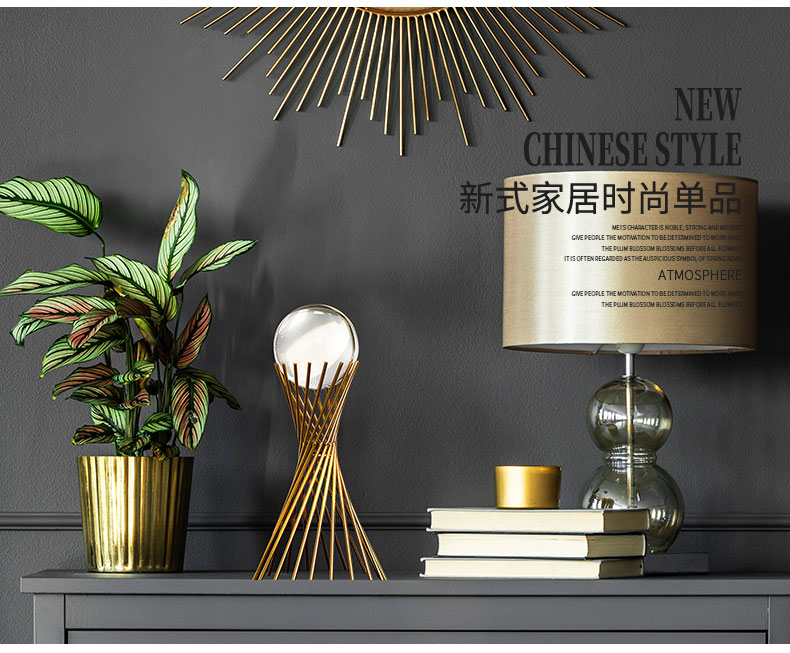 Modern Simple and Light Luxury Crystal Ball Decoration Creative Home Living Room Entrance Decoration Model Room Wine Cabinet Crafts Modern Simple and Light Luxury Crystal Ball Decoration Creative Home Living Room Entrance Decoration Model Room Wine Cabinet Crafts
