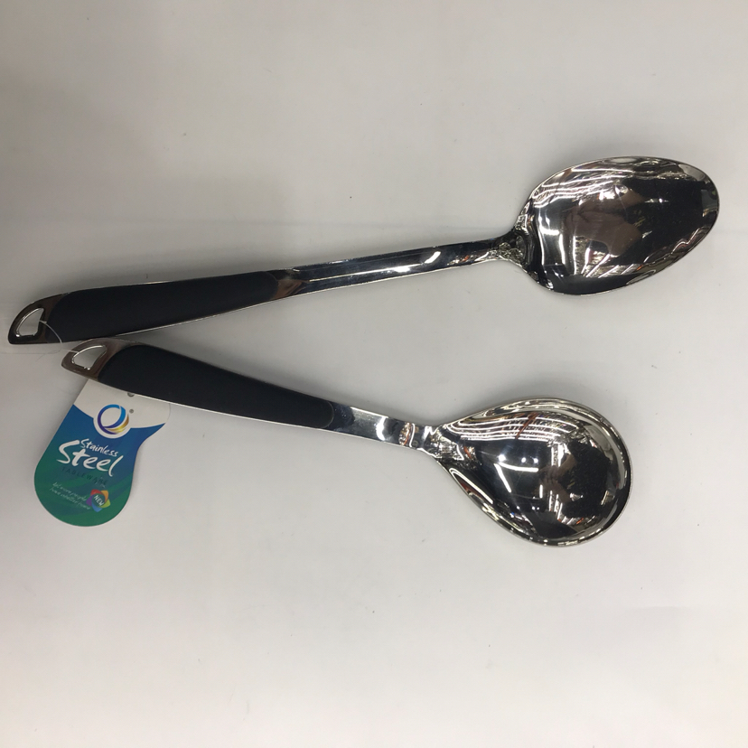 201 Stainless Steel Kitchenware Oblique Handle Plastic Porridge Colander Spatula Long Tongue Drain Short Rice Spoon Customizable Logo 201 Stainless Steel Kitchenware Oblique Handle Plastic Porridge Colander Spatula Long Tongue Drain Short Rice Spoon Customizable Logo