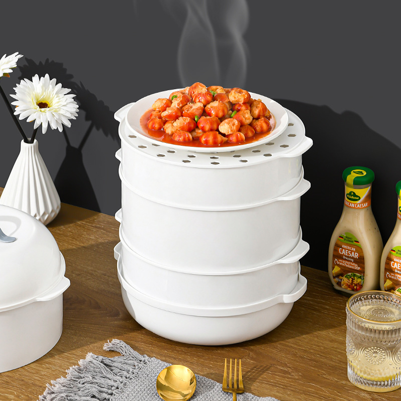 Youjia Insulated Vegetable Cover Household Fresh-Keeping Dustproof Insect-Proof Food Multi-Layer Storage Box Microwave Oven Steamer
