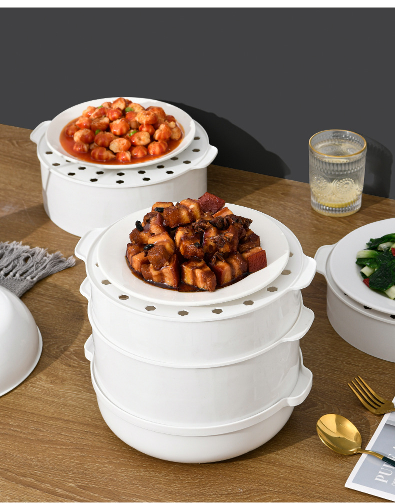 Youjia Insulated Vegetable Cover Household Fresh-Keeping Dustproof Insect-Proof Food Multi-Layer Storage Box Microwave Oven Steamer