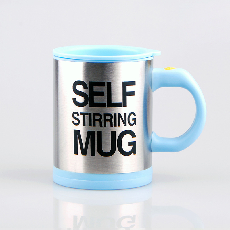 Creative Automatic Stirring Glass Cup Lazy Electric Mug Stainless Steel Electric Rotating Coffee Cup Wholesale