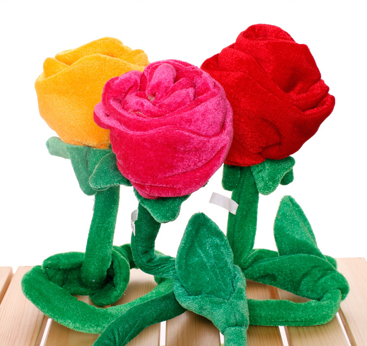 New fabric artificial rose manufacturer fabric colorful solid color curtain buckle decorative flower custom wholesale