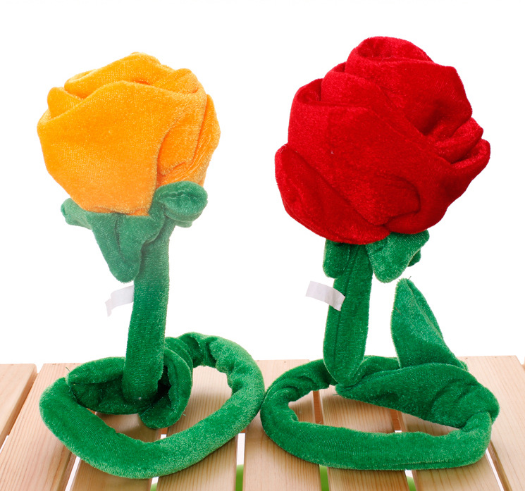 New fabric artificial rose manufacturer fabric colorful solid color curtain buckle decorative flower custom wholesale