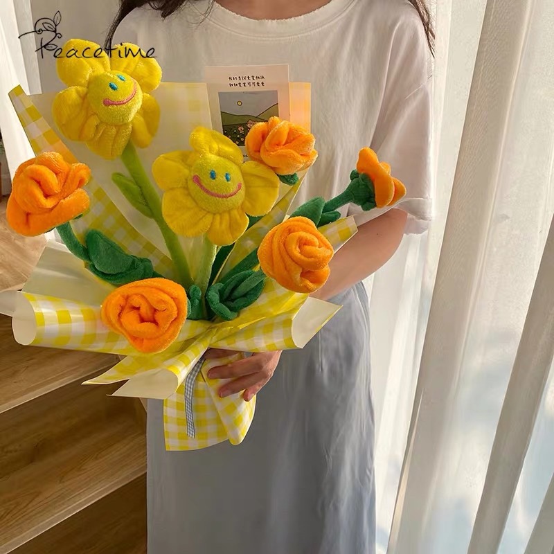 New fabric artificial rose manufacturer fabric colorful solid color curtain buckle decorative flower custom wholesale