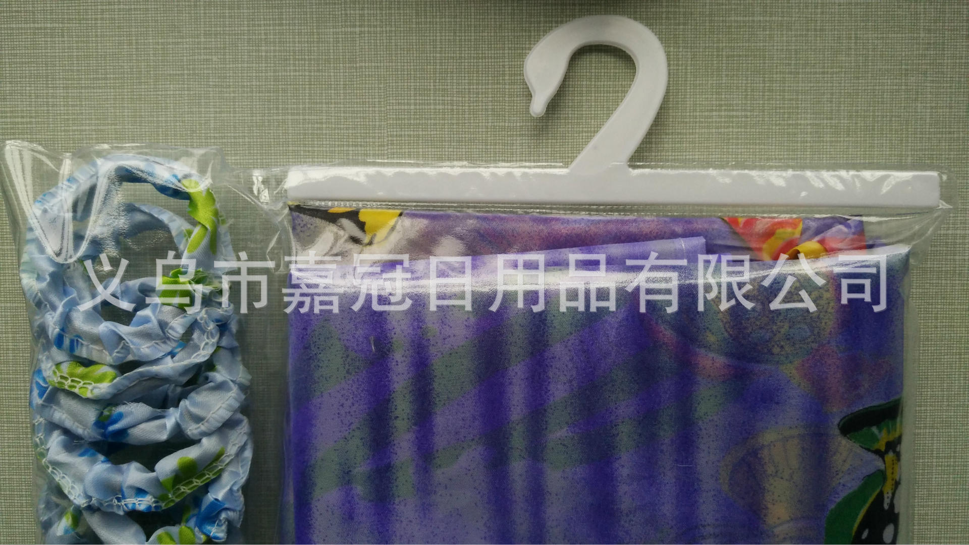 Hardcover polyester small curtain European printed fabric ring hook waterproof thickening mildew resistant factory export