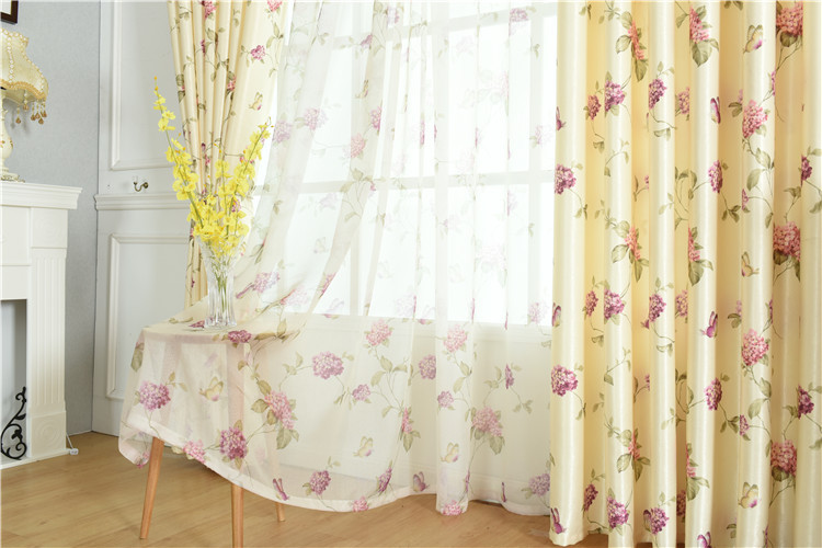 New Pattern Single-Sided Velvet Fabric Thick Living Room Bedroom Curtain Floor Window