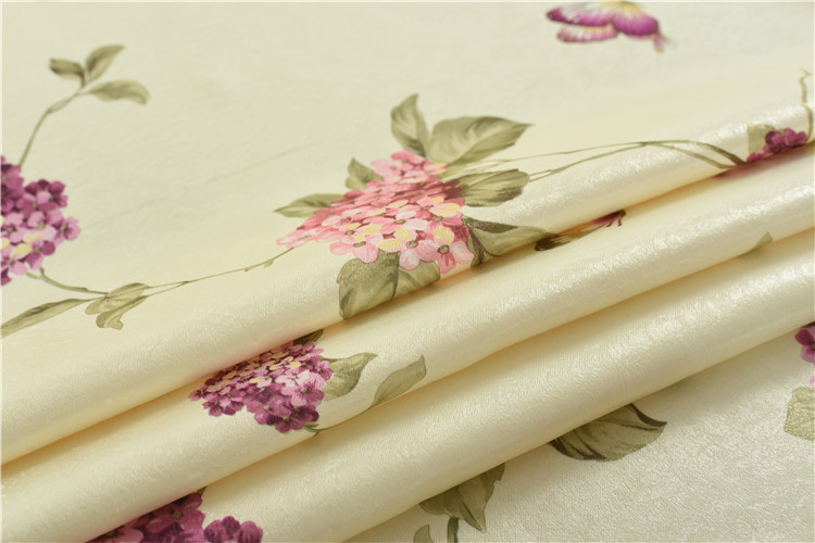 New Pattern Single-Sided Velvet Fabric Thick Living Room Bedroom Curtain Floor Window
